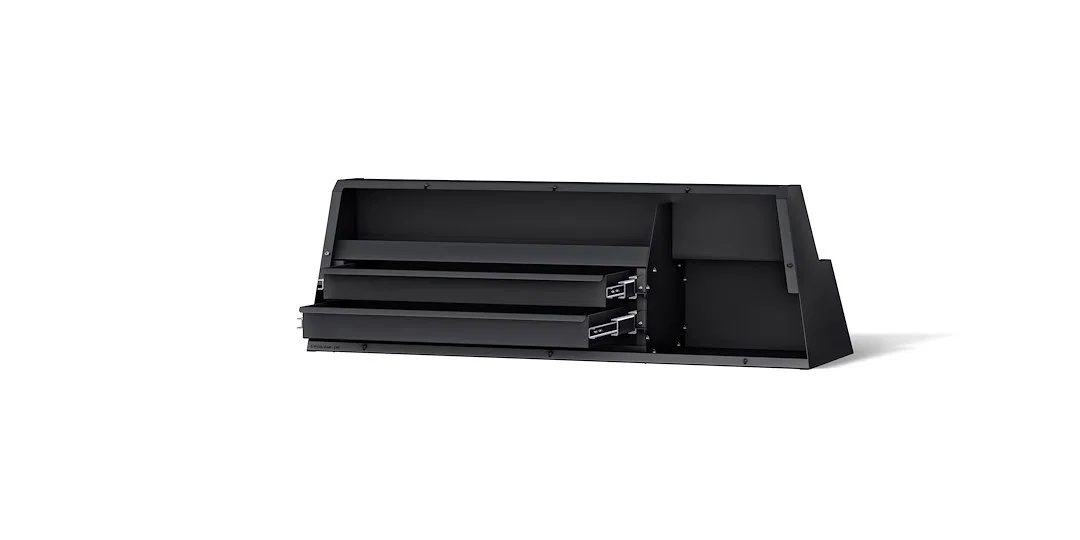SA0513 – RSI N AMERIC Truck Cap Storage Compartment, For Use With Mid-Size SmartCap To Store Tools/ Tackle/ Guns/ Gea...
